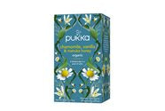 Se Pukka Chamomile te Ø m. Vanilla & Manuka Honey 20 br. ✔ Kæmpe udvalg i Pukka - Køb online på udsalg og tilbud lige nu ✔ Billig fragt og hurtig levering - Varenummer: Helsegrossisten-11799 og på lager - Udsalg på Mad & drikke > Pukka > Te Få op til 69% i rabat - Shop udsalg fra mere end 1.798 mærker