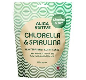 Se ALIGA AQTIVE Dansk Chlorella & Spirulina pulver 200 g. ✔ Kæmpe udvalg i Aliga Aqtive - Køb online på udsalg og tilbud lige nu ✔ Hurtig levering til lave fragtpriser - Varenummer: Helsegrossisten-55435 og 5700002276742 på lager - Udsalg på Sundhed > Populære varer > Spar helt op til 79% - Udsalg på produkter fra mere end 2.739 mærker