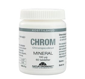 Natur Drogeriet Chrom tabletter 100 ug 60 tab.