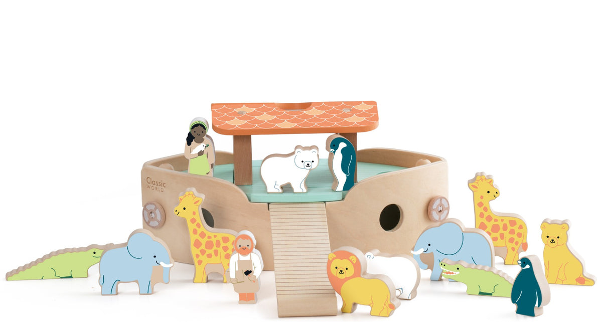 Se Classic Noahs Ark Byggesæt (fra 18 mdr.) ✔ Kæmpe udvalg i Classic World - Køb online på udsalg og tilbud lige nu ✔ Billig fragt og hurtig levering - Varenummer: MMAction-22920188 og 6927049021886 på lager - Udsalg på Baby Legetøj Spar stort – op til 71% - Kæmpe udsalg på over 2.739 mærker
