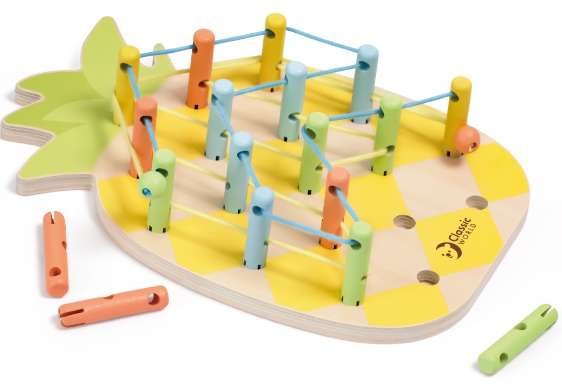 Se Classic World Ananas koblingsspil i træ ✔ Kæmpe udvalg i Classic World - Køb online på udsalg og tilbud lige nu ✔ Billig fragt • Hurtig levering - Varenummer: MMAction-22920181 og 6927049021817 på lager - Udsalg på Træ Legetøj Spar stort – op til 71% - Over 2.739 mærker med kæmpe udsalg