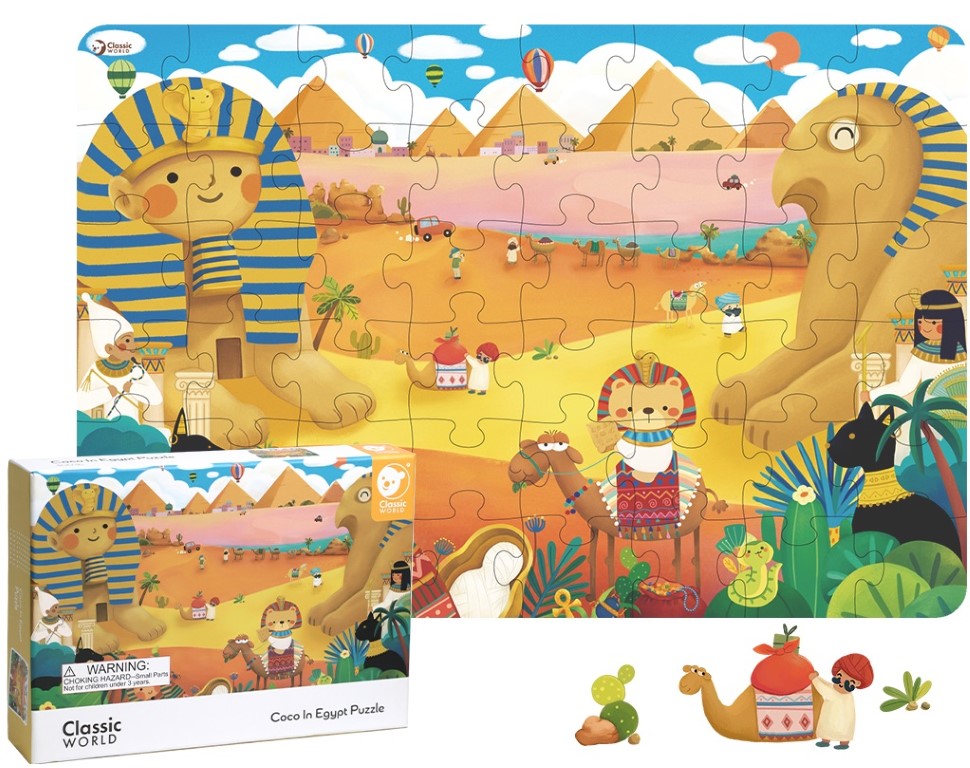 Se Classic World Coco i Egypten puslespil (fra 3 år) ✔ Kæmpe udvalg i Classic World - Køb online på udsalg og tilbud lige nu ✔ Hurtig levering til lave fragtpriser - Varenummer: MMAction-22940036 og 6927049040368 på lager - Udsalg på Puslespil fra 0 år Få op til 67% i rabat - Tusindvis af varer fra over 2.739 mærker