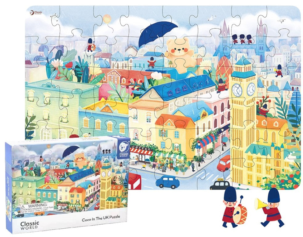 Se Classic World Coco i England puslespil (fra 3 år) ✔ Kæmpe udvalg i Classic World - Køb online på udsalg og tilbud lige nu ✔ Lav fragtpris og hurtig levering - Varenummer: MMAction-22940037 og 6927049040375 på lager - Udsalg på Puslespil fra 0 år Op til 63% rabat - Over 2.739 mærker samlet ét sted
