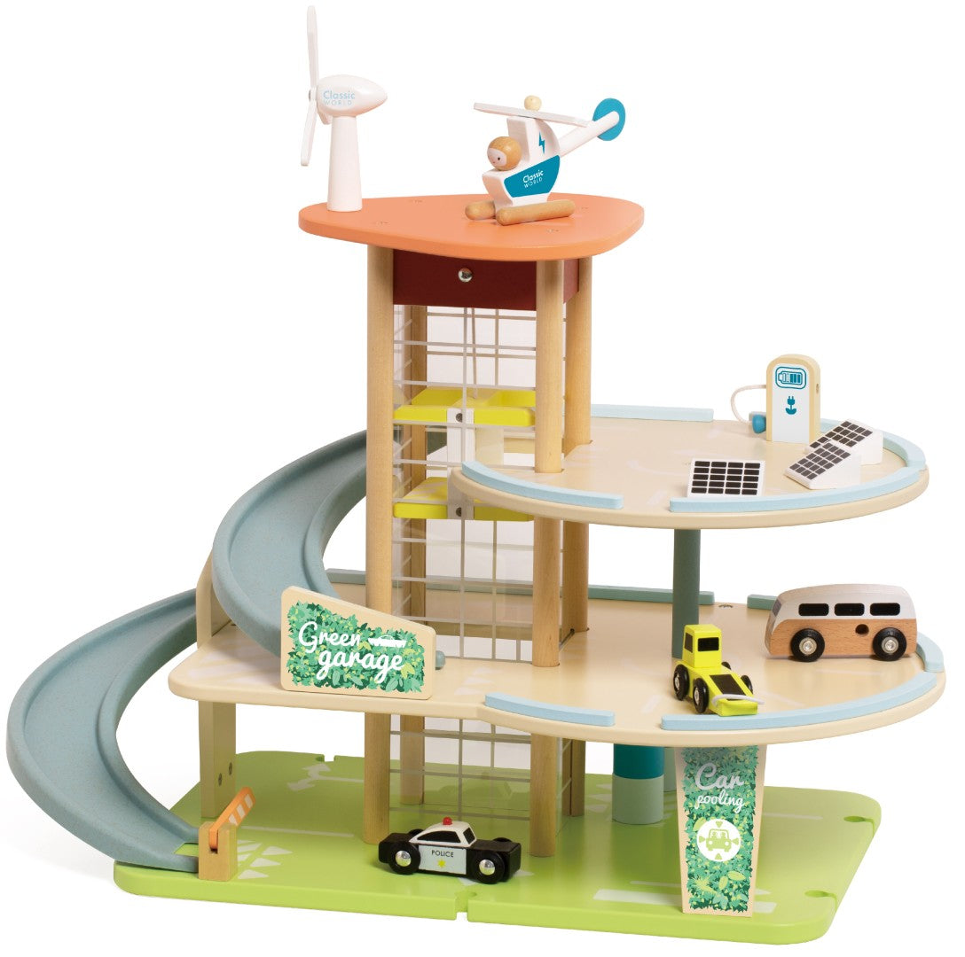 Se Classic World Green Træ Stort Parkeringshus med tilbehør ✔ Kæmpe udvalg i Classic World - Køb online på udsalg og tilbud lige nu ✔ Billig fragt og hurtig levering - Varenummer: MMAction-22950615 og 6927049056154 på lager - Udsalg på Træ Legetøj Store besparelser – op til 77% - Shop over 2.281 kendte mærker på udsalg