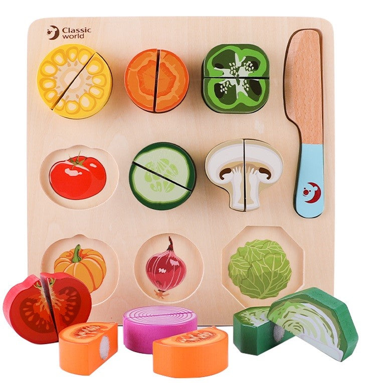 Se Classic World Grøntsag Velcro Træ Puslespil (18+ mdr) ✔ Kæmpe udvalg i Classic World - Køb online på udsalg og tilbud lige nu ✔ Billig fragt og hurtig levering - Varenummer: MMAction-2295011 og 6927049050114 på lager - Udsalg på Puslespil fra 0 år Store besparelser – op til 71% - Udsalg på mere end 2.281 populære mærker