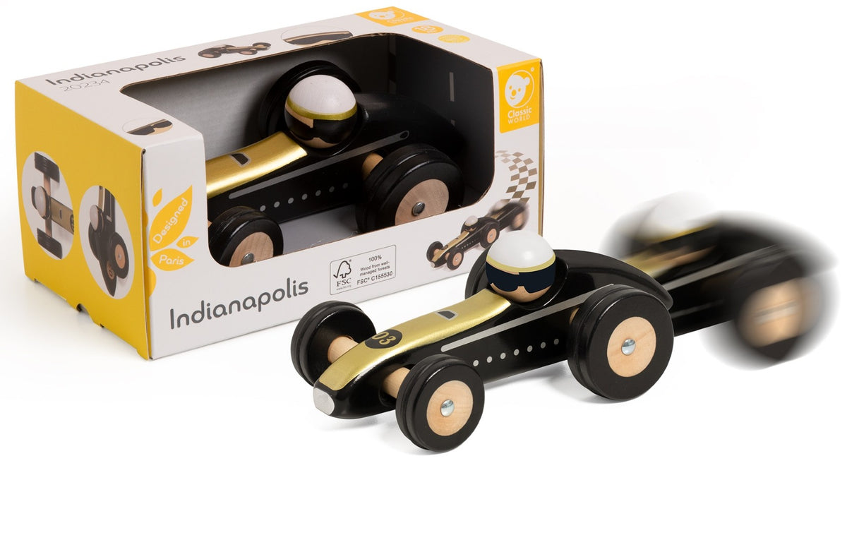 Se Classic World Indianapolis racerbil i træ ✔ Kæmpe udvalg i Classic World - Køb online på udsalg og tilbud lige nu ✔ Lav fragtpris og hurtig levering - Varenummer: MMAction-22920234 og 6927049022340 på lager - Udsalg på Træ Legetøj Store besparelser – op til 67% - Store besparelser på over 2.281 mærker