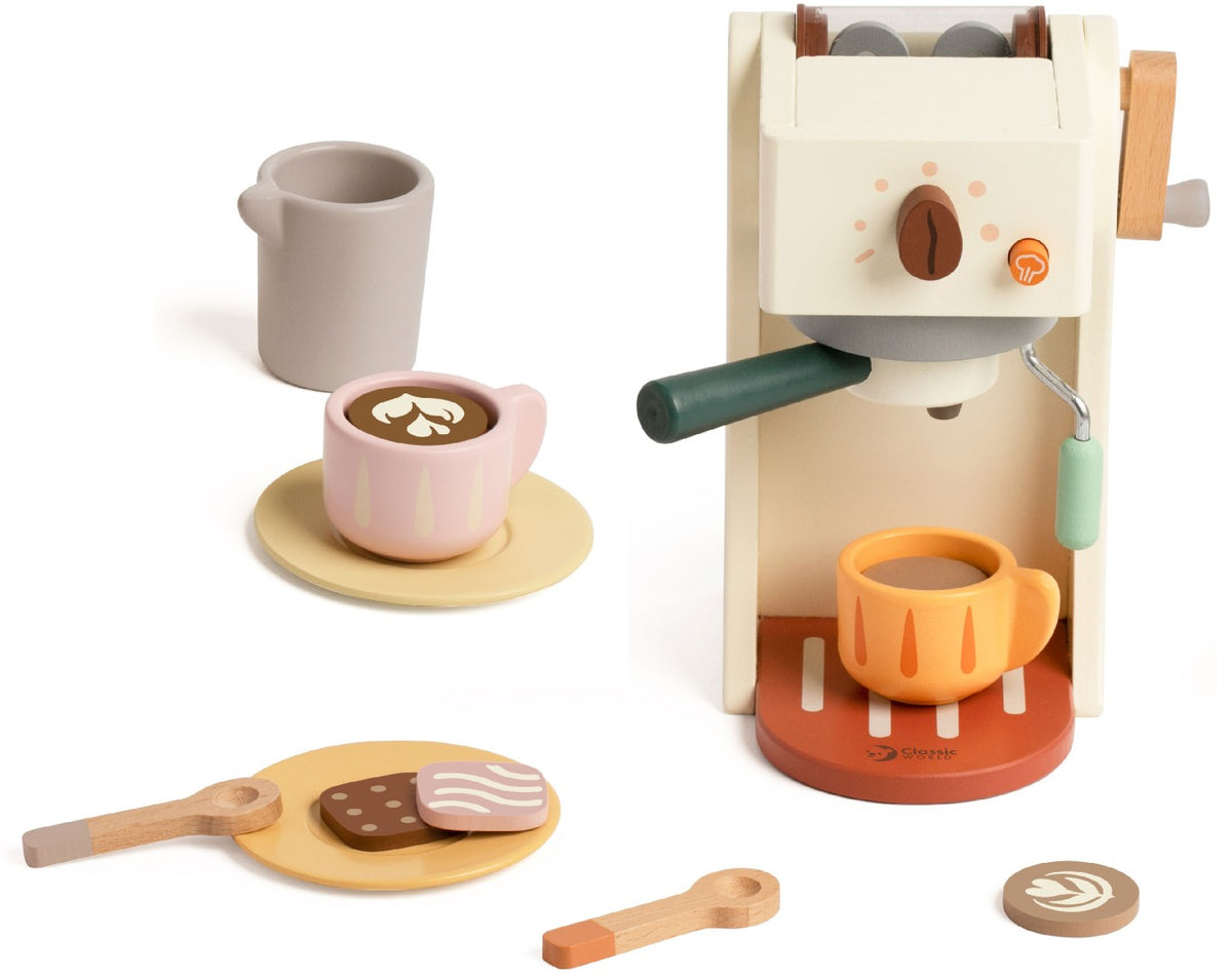 Se Classic World Kaffemaskine i Træ Legesæt ✔ Kæmpe udvalg i Classic World - Køb online på udsalg og tilbud lige nu ✔ Super billig fragt og lynhurtig levering - Varenummer: MMAction-22950657 og 6927049056574 på lager - Udsalg på Legekøkken Tilbehør Op til 61% rabat - Over 2.739 mærker samlet ét sted