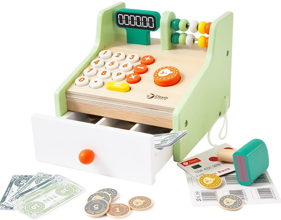 Se Classic World Legetøjs Kasseapparat med tilbehør i træ ✔ Kæmpe udvalg i Classic World - Køb online på udsalg og tilbud lige nu ✔ Billig fragt • Hurtig levering - Varenummer: MMAction-22954167 og 6927049054167 på lager - Udsalg på Træ Legetøj Spar helt op til 79% - Find dine favoritter blandt 2.739 mærker