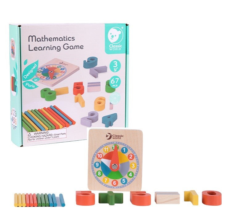 Se Classic World Matematik læringsspil ✔ Kæmpe udvalg i Classic World - Køb online på udsalg og tilbud lige nu ✔ Super billig fragt og lynhurtig levering - Varenummer: MMAction-22954563 og 6927049054563 på lager - Udsalg på Træ Legetøj Op til 63% rabat - Find tilbud fra over 2.739 mærker