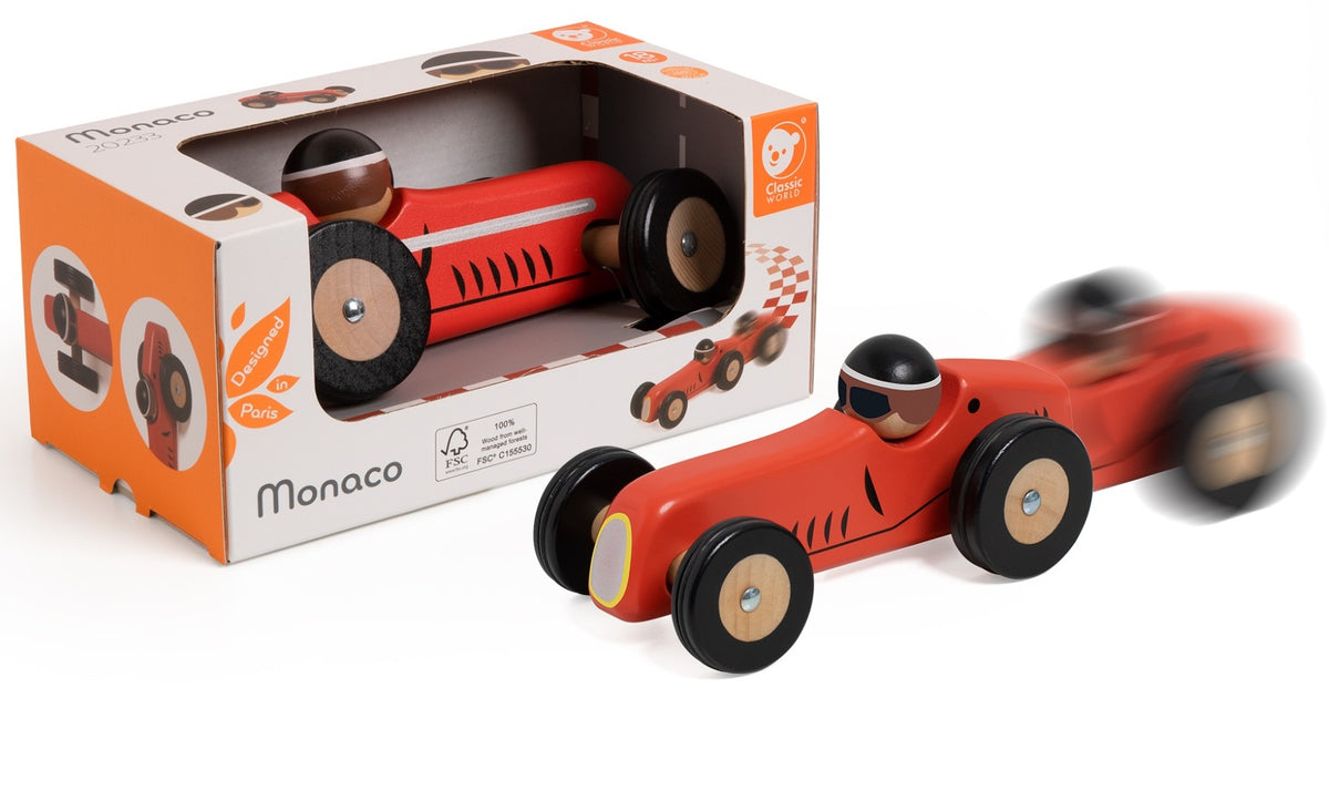 Se Classic World Monaco racerbil i træ ✔ Kæmpe udvalg i Classic World - Køb online på udsalg og tilbud lige nu ✔ Super billig fragt og lynhurtig levering - Varenummer: MMAction-22920233 og 6927049022333 på lager - Udsalg på Træ Legetøj Få op til 63% i rabat - Shop udsalg fra mere end 1.798 mærker