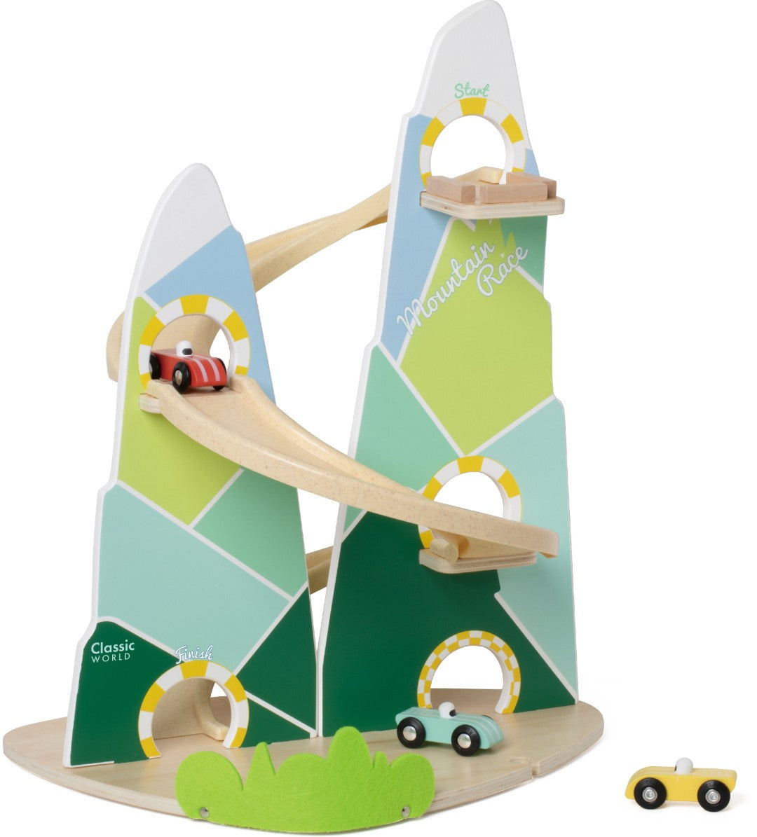 Se Classic World Mountain Racer Bilbane i træ - Med 3 biler ✔ Kæmpe udvalg i Classic World - Køb online på udsalg og tilbud lige nu ✔ Billig fragt og hurtig levering - Varenummer: MMAction-22920231 og 6927049022319 på lager - Udsalg på Træ Legetøj Spar helt op til 73% - Over 739 kendte mærker på udsalg