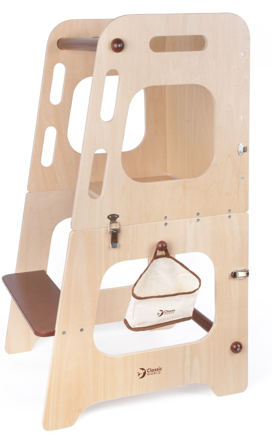 Se Classic World Multifunktionelt 2-i-1 Køkkentårn / Bord med stol i Træ ✔ Kæmpe udvalg i Classic World - Køb online på udsalg og tilbud lige nu ✔ Super billig fragt og lynhurtig levering - Varenummer: MMAction-22960522 og 6927049065224 på lager - Udsalg på Børne Borde og stole Op til 61% rabat - Over 1.329 mærker på online udsalg