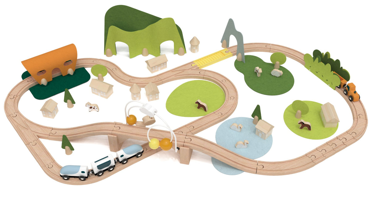 Se Classic World Natural Tog Sæt, Trælegetøj ✔ Kæmpe udvalg i Classic World - Køb online på udsalg og tilbud lige nu ✔ Billig fragt og hurtig levering - Varenummer: MMAction-22950617 og 6927049056178 på lager - Udsalg på Tog Sæt i Træ Store besparelser – op til 67% - Udsalg på mere end 2.281 populære mærker