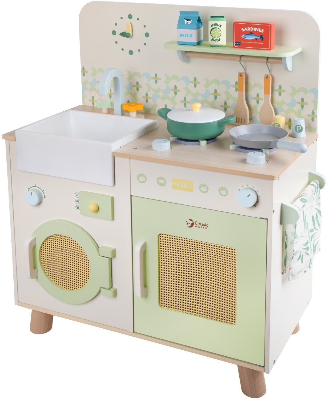 Se Classic World Natural Træ legekøkken til børn ✔ Kæmpe udvalg i Classic World - Køb online på udsalg og tilbud lige nu ✔ Hurtig levering til lave fragtpriser - Varenummer: MMAction-22950641 og 6927049056413 på lager - Udsalg på Legekøkken Store besparelser – op til 67% - 2.739+ mærker til skarpe priser