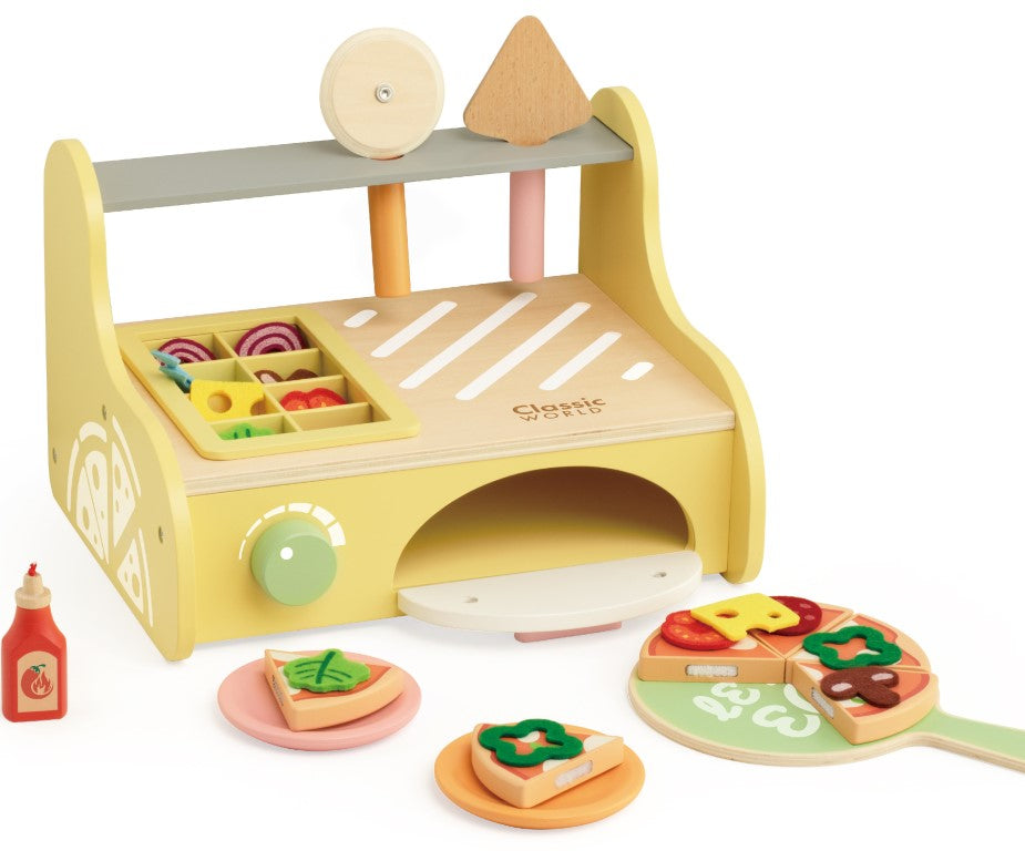 Se Classic World Pizza Ovn med tilbehør - Træ legemad ✔ Kæmpe udvalg i Classic World - Køb online på udsalg og tilbud lige nu ✔ Super billig fragt og lynhurtig levering - Varenummer: MMAction-22950590 og 6927049055904 på lager - Udsalg på Legekøkken Tilbehør Op til 57% rabat - Mere end 1.329 populære mærker på udsalg