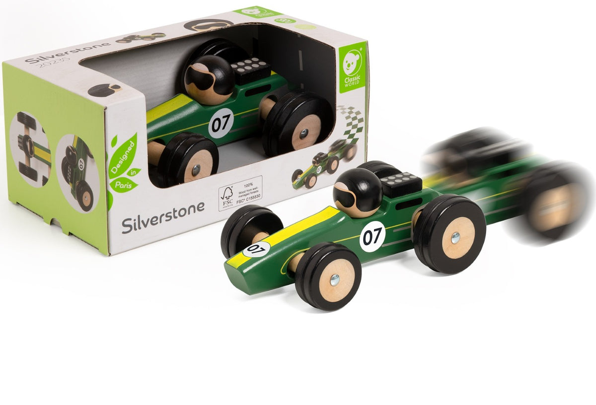 Se Classic World Silverstone racerbil i træ ✔ Kæmpe udvalg i Classic World - Køb online på udsalg og tilbud lige nu ✔ Billig fragt og hurtig levering - Varenummer: MMAction-22920235 og 6927049022357 på lager - Udsalg på Træ Legetøj Spar helt op til 79% - Kæmpe udsalg på over 739 mærker