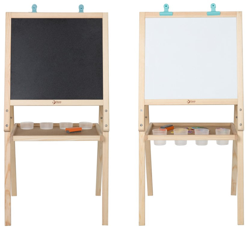 Se Classic World Træ 5 i 1 tavle Whiteboard/Tavle ✔ Kæmpe udvalg i Classic World - Køb online på udsalg og tilbud lige nu ✔ Meget billig fragt og hurtig levering - Varenummer: MMAction-2294169 og 6927049005312 på lager - Udsalg på Tegne Borde / Staffeli til Børn Spar helt op til 57% - Over 2.739 kendte mærker på udsalg