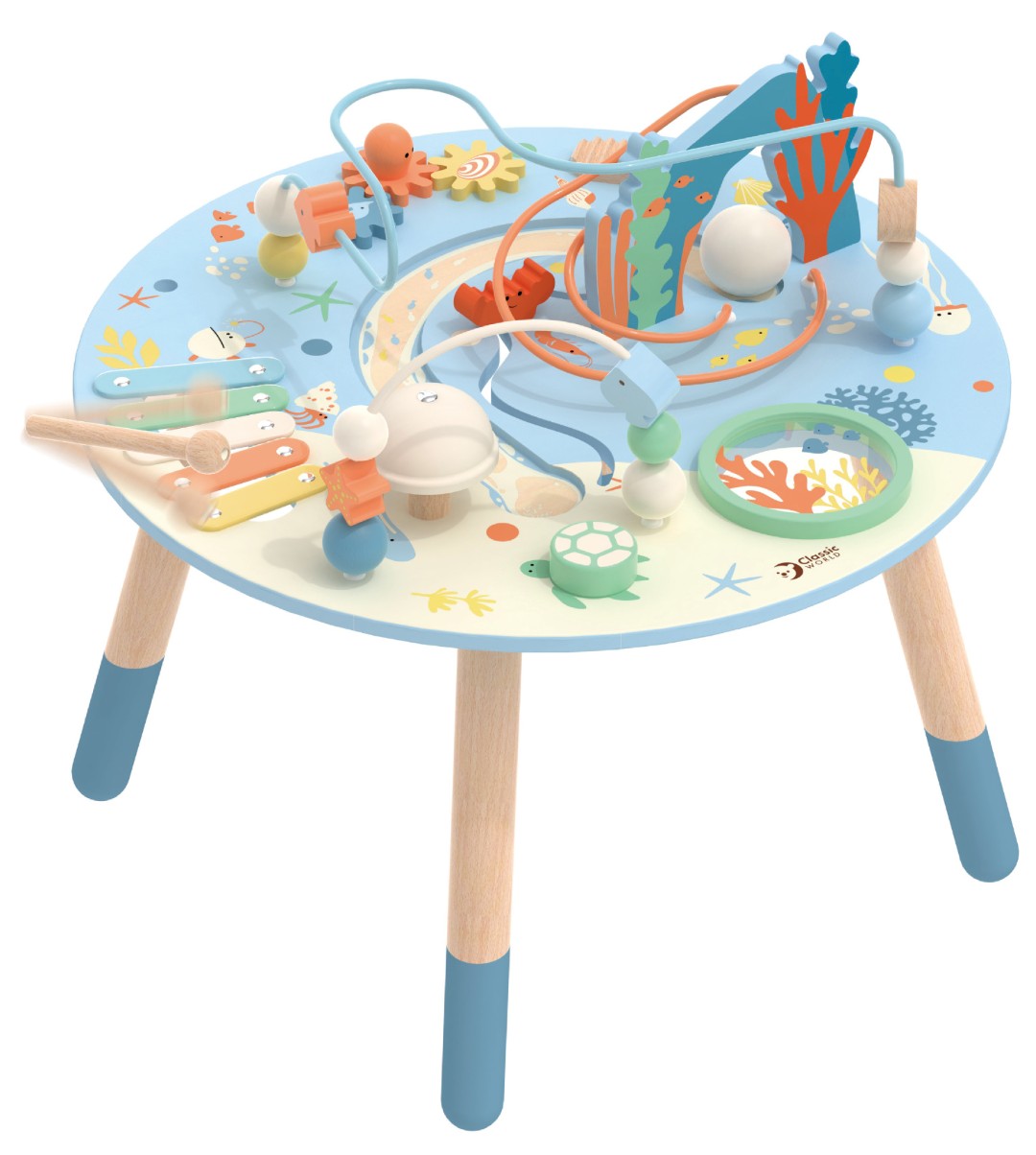 Se Classic World Træ Ocean Musik Aktivitetsbord (fra 18 mdr.) ✔ Kæmpe udvalg i Classic World - Køb online på udsalg og tilbud lige nu ✔ Lav fragtpris og hurtig levering - Varenummer: MMAction-22920238 og 6927049022388 på lager - Udsalg på Musik og Lyd Store besparelser – op til 71% - Store besparelser på over 2.281 mærker