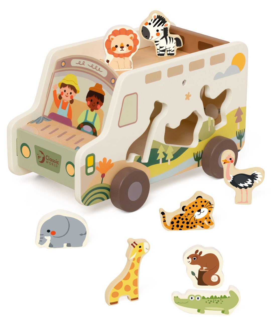 Se Classic World Træ Safari lastbil med dyr (fra 18 mdr.) ✔ Kæmpe udvalg i Classic World - Køb online på udsalg og tilbud lige nu ✔ Billig fragt og hurtig levering - Varenummer: MMAction-22920257 og 6927049022579 på lager - Udsalg på Baby Legetøj Spar stort – op til 59% - Over 2.739 mærker med kæmpe udsalg