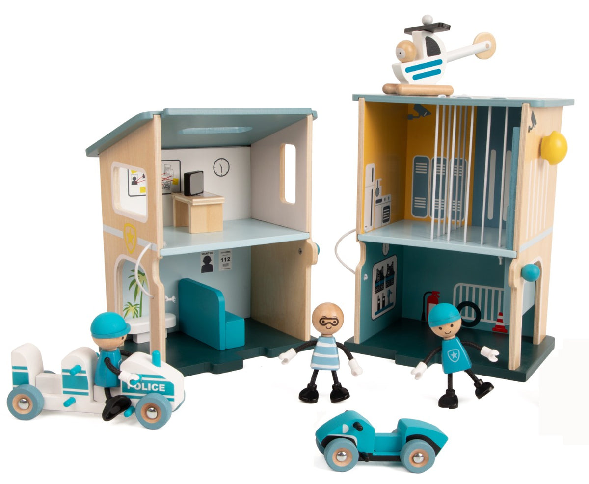 Se Classic World Trælegetøjs Politistation med tilbehør ✔ Kæmpe udvalg i Classic World - Køb online på udsalg og tilbud lige nu ✔ Lav fragtpris og hurtig levering - Varenummer: MMAction-22950647 og 6927049056475 på lager - Udsalg på Træ Legetøj Få op til 67% i rabat - Shop udsalg fra mere end 1.798 mærker