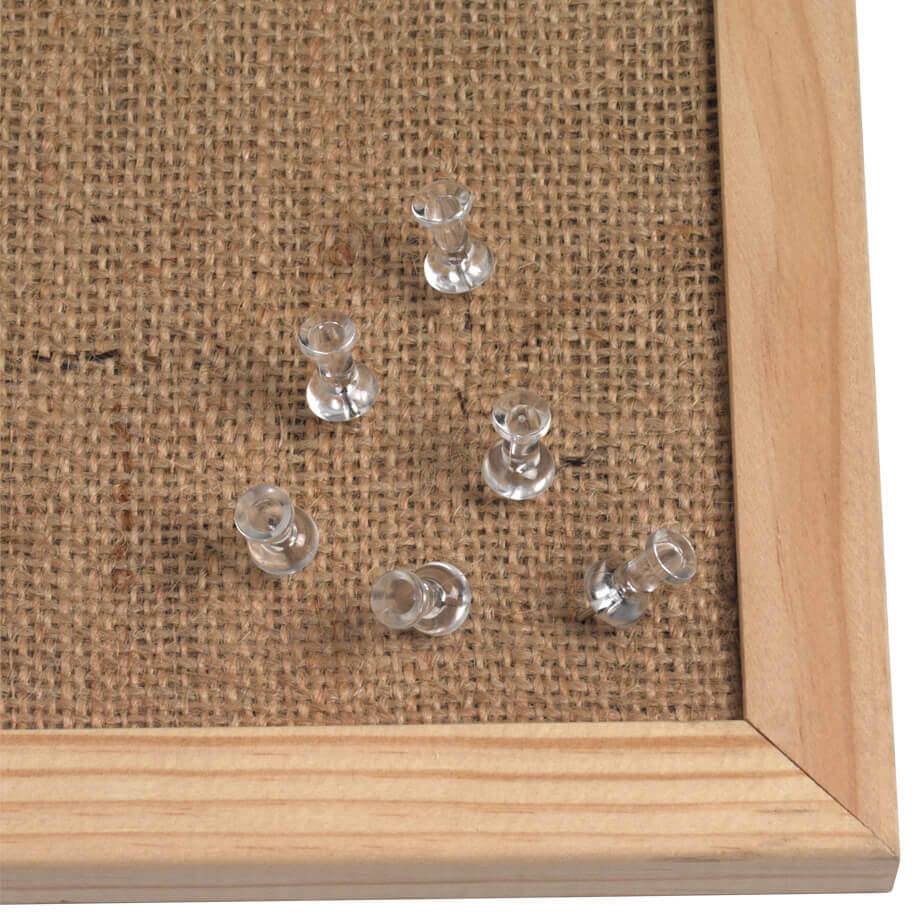 Pakke med 25 klare pins og nåle fra Naga