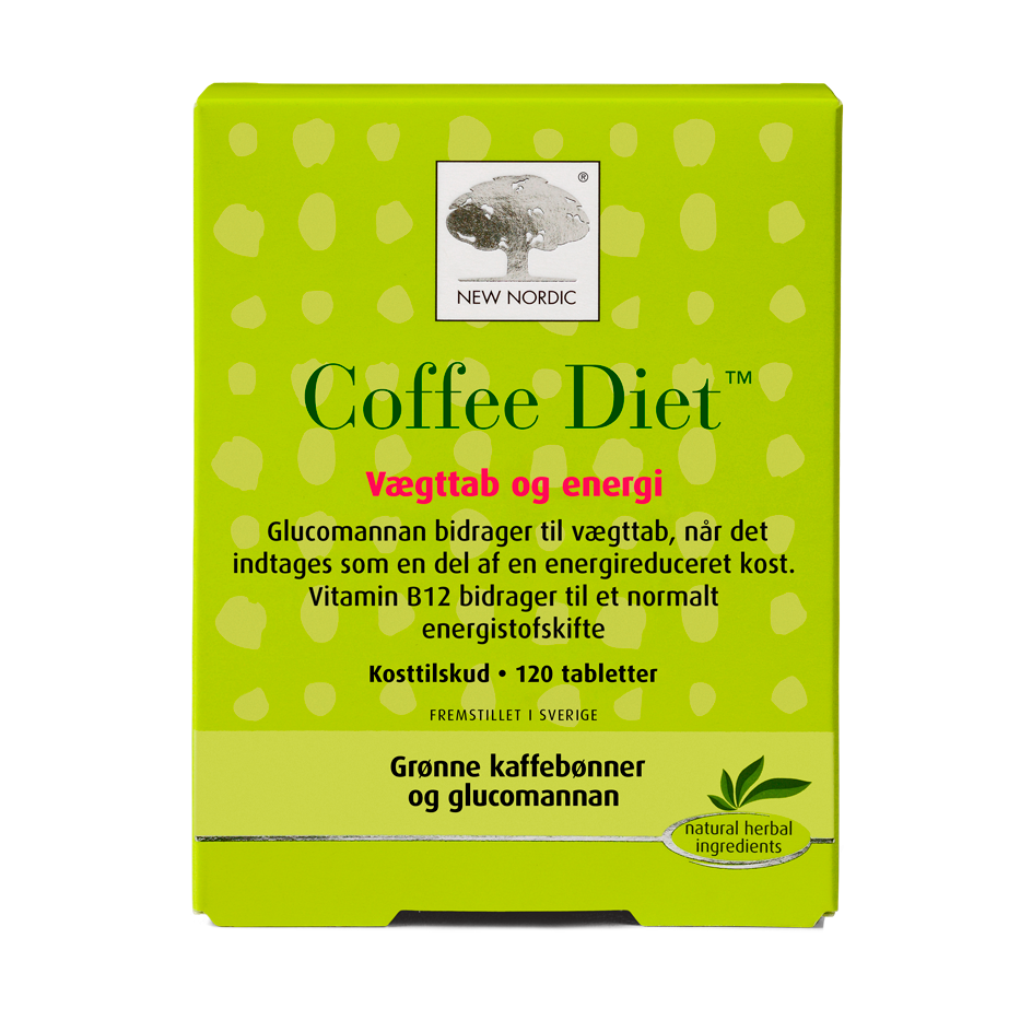 Se New Nordic Coffee Diet 120 tabletter ✔ Kæmpe udvalg i New Nordic - Køb online på udsalg og tilbud lige nu ✔ Meget billig fragt og hurtig levering - Varenummer: Helsegrossisten-45130 og 5021807451302 på lager - Udsalg på New Nordic > Energi > Spar helt op til 57% - Over 2.739 kendte mærker på udsalg