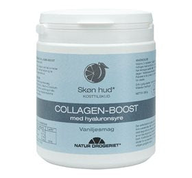 Se ND Collagen Boost Vaniljesmag 350 g ✔ Kæmpe udvalg i  Natur Drogeriet A/S - Køb online på udsalg og tilbud lige nu ✔ Hurtig levering: 1 - 2 Hverdage samt billig fragt - Varenummer: HG-55408 og barcode / Ean: 5703137700205 på lager - Udsalg på Kosttilskud > Natur Drogeriet A/S > Hud Spar op til 63% - Over 1354 design brands på udsalg