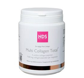 Se NDS Multi Collagen Total 225g. ✔ Kæmpe udvalg i NDS - Køb online på udsalg og tilbud lige nu ✔ Meget billig fragt og hurtig levering - Varenummer: Helsegrossisten-26673 og 5707343410606 på lager - Udsalg på Sundhed > NDS > Annonce tilbud Spar stort – op til 71% - Over 2.739 mærker med daglige tilbud