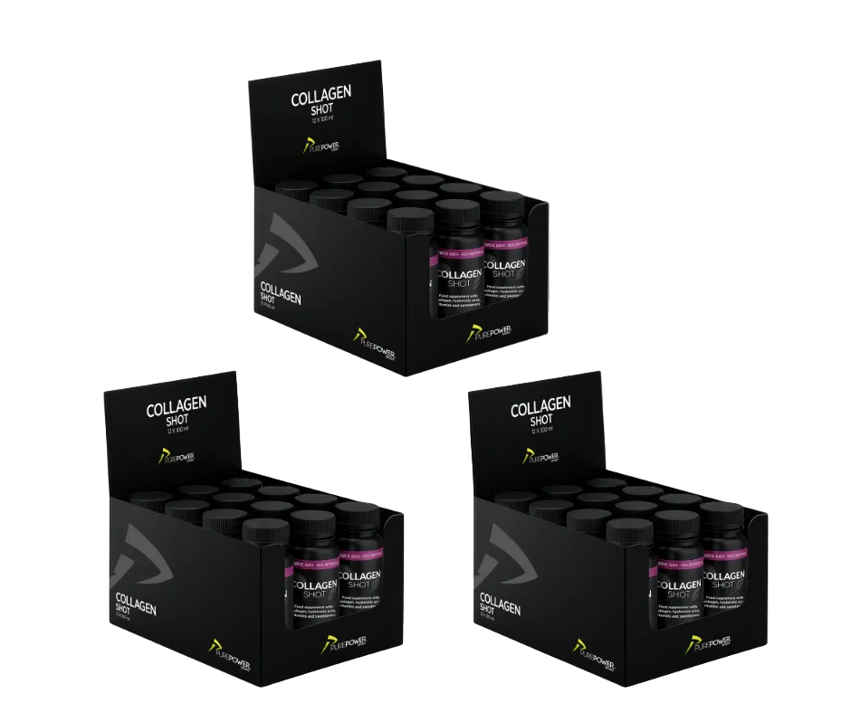 PurePower Collagen Recovery Pack med 36 collagen shots