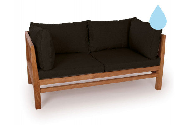 Se Colorado Teak Sofa - 2 pers. Sort Vandafvisende ❤ Kæmpe udvalg i KERNETEAK - Køb online på udsalg og tilbud lige nu ❤ Lav fragtpris og hurtig levering - Varenummer: Havemøbelland-DK3278v901 - Udsalg på HAVESOFA- OG LOUNGEMØBLER - Havesofaer Op til 61% rabat - Over 1.329 brands på online udsalg