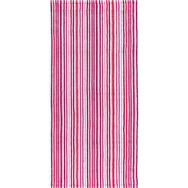 Se tilbud på Combi Stripes pink badehåndklæde 70 x 140 cm! Billigt udsalg - Køb online nu. Hurtig levering, 1-2 hverdage.