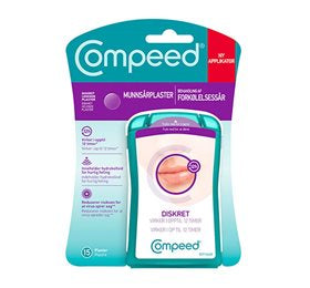 Se Compeed forkølelsessår 15 stk ✔ Kæmpe udvalg i Compeed - Køb online på udsalg og tilbud lige nu ✔ Meget billig fragt og hurtig levering - Varenummer: Helsegrossisten-29104 og 3663555002096 på lager - Udsalg på Personlig pleje > > Få op til 67% i rabat - Shop udsalg fra mere end 1.798 mærker