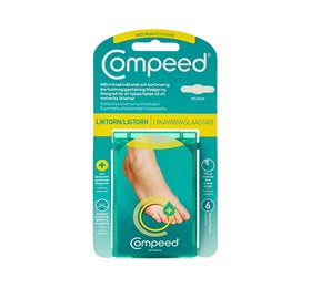 Se Compeed ligtorn Moist 6 stk ✔ Kæmpe udvalg i Compeed - Køb online på udsalg og tilbud lige nu ✔ Lav fragtpris og hurtig levering - Varenummer: Helsegrossisten-25870 og 3574660696370 på lager - Udsalg på Personlig pleje > > Spar stort – op til 71% - Over 2.739 kendte mærker på stort udsalg