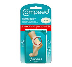 Se Compeed vabel plaster medium 5 stk ✔ Kæmpe udvalg i Compeed - Køb online på udsalg og tilbud lige nu ✔ Billig fragt • Hurtig levering - Varenummer: Helsegrossisten-19308 og 3663555001723 på lager - Udsalg på Personlig pleje > > Spar helt op til 79% - Stort udsalg på over 739 mærker