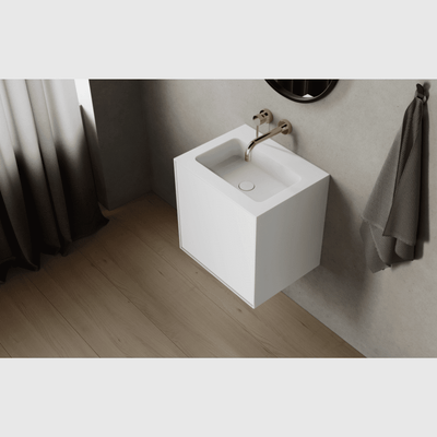 Se tilbud på Copenhagen Bath Nexø 50 kabinet med center vask - mat hvid. Billigt udsalg! Køb online nu. Hurtig levering: 1-2 hverdage. Varenummer: BADE-38075057307837. Spar op til 67% på badeværelsesmøbler.