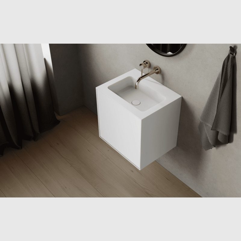 Se tilbud på Copenhagen Bath Nexø 50 kabinet med center vask - mat hvid. Billigt udsalg! Køb online nu. Hurtig levering: 1-2 hverdage. Varenummer: BADE-38075057307837. Spar op til 67% på badeværelsesmøbler.