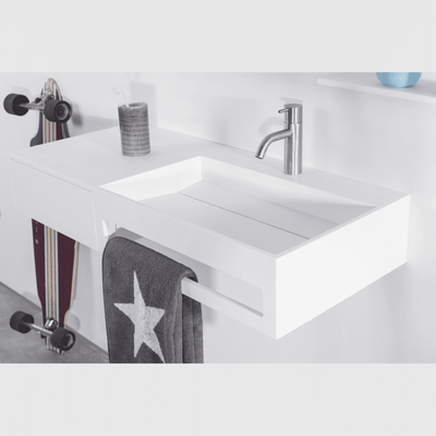 Se tilbud på Copenhagen Bath Sandfjord 90 håndvask, højre - mat hvid (pre-order) - Billig fragt - Udsalg på Håndvaske - Spar op til 66% - Køb online nu!