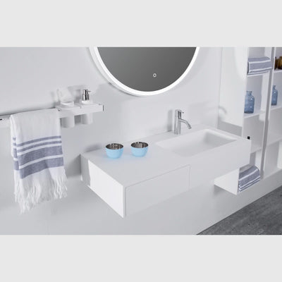 Se tilbud på Copenhagen Bath Siø håndvask, venstre - mat hvid. Billigt udsalg! Køb online nu. Hurtig levering: 1-2 hverdage. Varenummer: BADE-38043674181821. Spar op til 54%.
