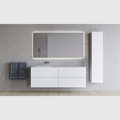Se tilbud på Copenhagen Bath SQ2 160 dobbelt kabinet med venstre vask - mat hvid. Billigt udsalg! Hurtig levering: 1-2 hverdage. Varenummer: BADE-38075059175613. På lager.