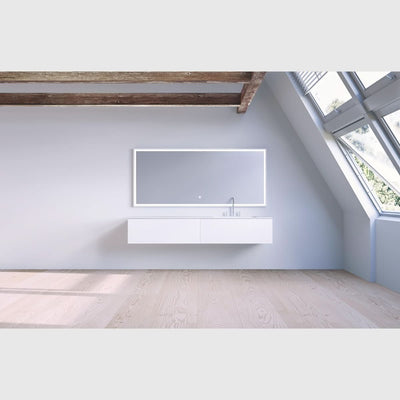 Se tilbud på Copenhagen Bath SQ2 160 kabinet med højre vask - mat hvid. Billigt udsalg! Køb online nu. Hurtig levering: 1-2 hverdage. Varenummer: BADE-38075059044541.