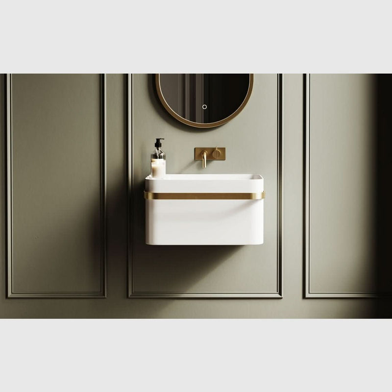 Se tilbud på Copenhagen Bath Yuno Rail 55 håndklædeholder i børstet guld - mat hvid. Billig fragt og hurtig levering (1-2 hverdage). Køb online nu! Udsalg på håndvaske - spar op til 64%.