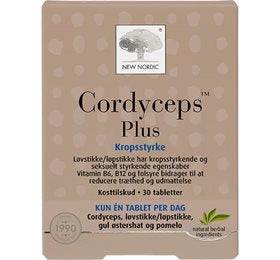 Se New Nordic Cordyceps Plus 30 tabl. ✔ Kæmpe udvalg i New Nordic - Køb online på udsalg og tilbud lige nu ✔ Super billig fragt og lynhurtig levering - Varenummer: Helsegrossisten-45157 og 5021807009367 på lager - Udsalg på Kosttilskud > Tilbud > Populære varer Op til 61% rabat - Mere end 1.329 populære mærker på udsalg