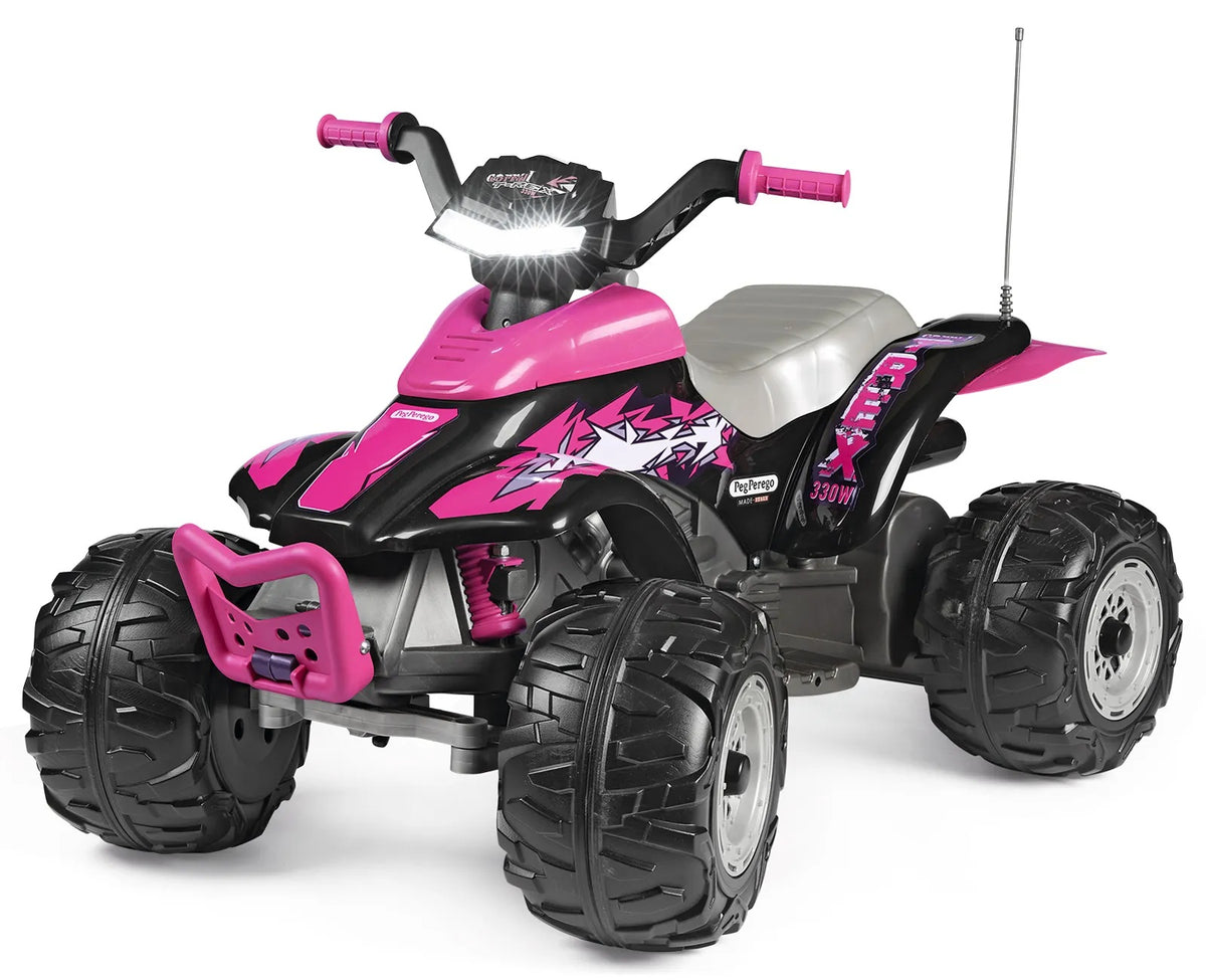 Se Corral T-Rex EL-ATV til børn 330W Pink ✔ Kæmpe udvalg i Peg Perego - Køb online på udsalg og tilbud lige nu ✔ Hurtig levering til lave fragtpriser - Varenummer: MMAction-28410 og 8005475412411 på lager - Udsalg på EL ATV til Børn 10,8-24V Spar stort – op til 53% - Over 2.739 kendte mærker på stort udsalg