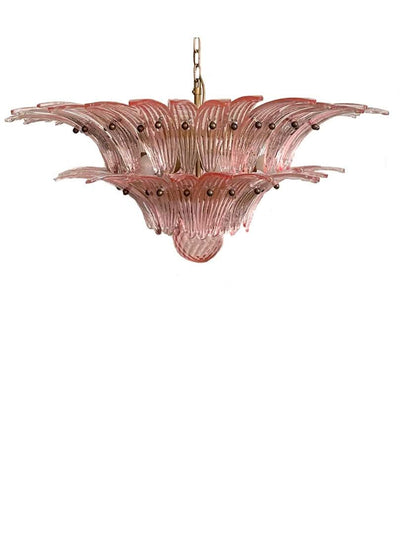 Se Murano Lysekrone - Palmette - 58 glas - Rosa Mat guld på udsalg! Billig fragt & hurtig levering. Spar op til 56% - Køb nu! CHEVIN-69913