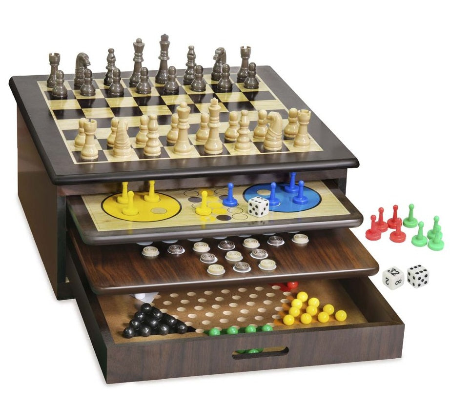 Se Craftsman Deluxe Game House Eksklusiv samling af klassiske brætspil ✔ Kæmpe udvalg i Merchant Ambassador - Køb online på udsalg og tilbud lige nu ✔ Meget billig fragt og hurtig levering - Varenummer: MMAction-216517 og 4897049301726 på lager - Udsalg på Multi / Mini Spilleborde Spar helt op til 73% - Stort udsalg på over 739 mærker