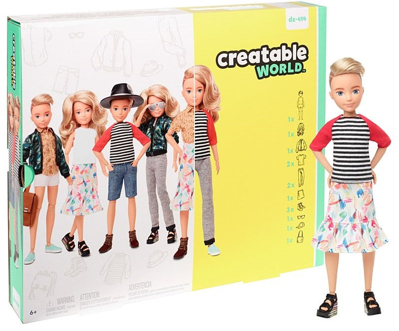 Se Creatable World Deluxe Dukke med Blondt bølget hår ✔ Kæmpe udvalg i Mattel - Køb online på udsalg og tilbud lige nu ✔ Super billig fragt og lynhurtig levering - Varenummer: MMAction-197108 og 887961787030 på lager - Udsalg på Dukker (Mode) Store besparelser – op til 71% - Et af Danmarks største udvalg – 2.739+ mærker