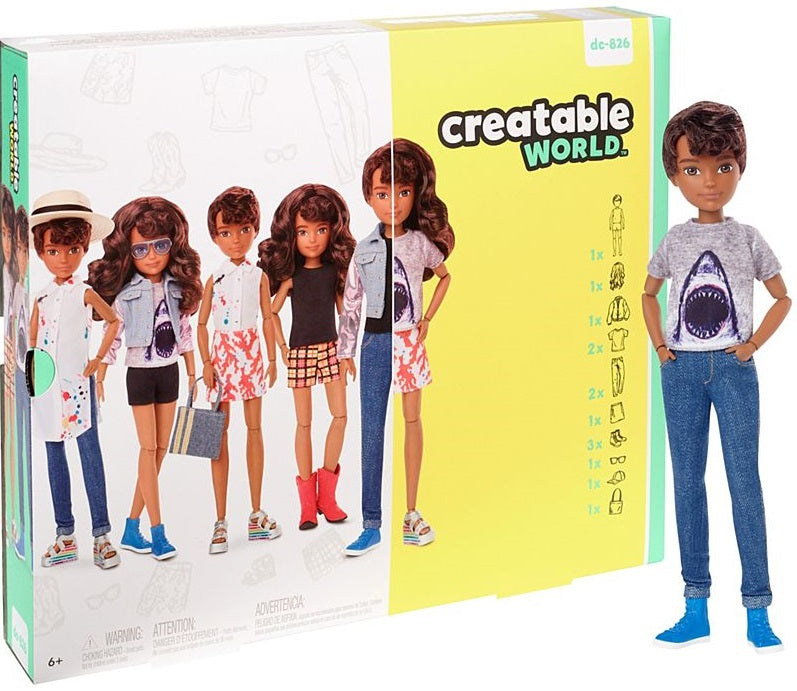 Se Creatable World Deluxe Dukke med Brunt bølget hår ✔ Kæmpe udvalg i Mattel - Køb online på udsalg og tilbud lige nu ✔ Billig fragt og hurtig levering - Varenummer: MMAction-197109 og 887961787023 på lager - Udsalg på Dukker (Mode) Få op til 67% i rabat - Shop populære mærker fra over 2.739 mærker
