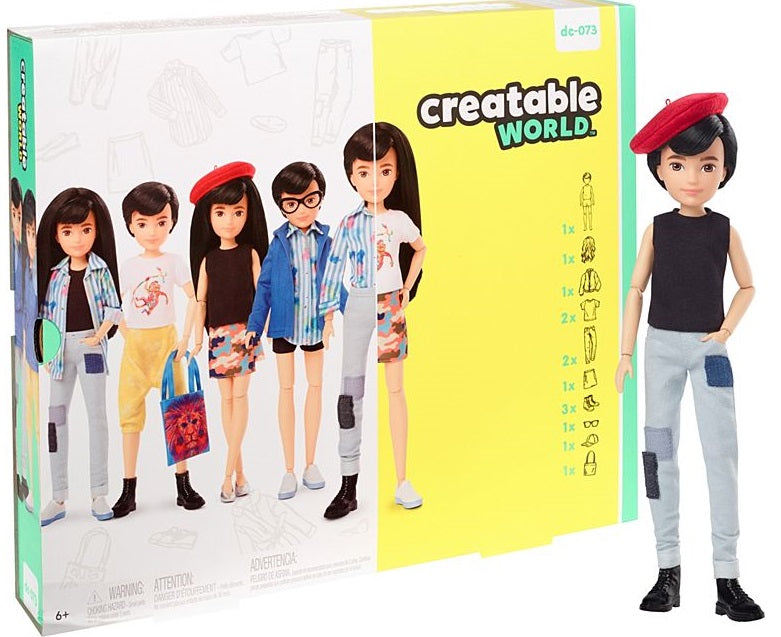 Se Creatable World Deluxe Dukke med sort glat hår ✔ Kæmpe udvalg i Mattel - Køb online på udsalg og tilbud lige nu ✔ Billig fragt og hurtig levering - Varenummer: MMAction-197106 og 887961778342 på lager - Udsalg på Dukker (Mode) Spar helt op til 79% - Over 739 kendte mærker på udsalg