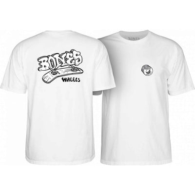 Se Bones Wheels Heritage Boneless T-Shirt White M ✔ Kæmpe udvalg i  Bones Hjul ✔ Hurtig levering: 1 - 2 Hverdage samt billig fragt - Varenummer: JUCO-CTMBWHBLW-M og barcode / Ean: '842357164741 på lager - Udsalg på T-Shirts Spar op til 51% - Over  785 kendte brands på udsalg