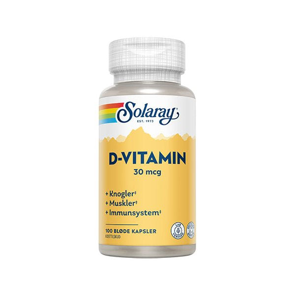 Se Solaray D-Vitamin 30 mcg ✔ Kæmpe udvalg i Solaray - Køb online på udsalg og tilbud lige nu ✔ Hurtig levering til lave fragtpriser - Varenummer: Helsegrossisten-7275 og 76280224283 på lager - Udsalg på Sundhed > D-Vitamin > Gravid Få op til 63% i rabat - Over 1.798 mærker samlet på udsalg
